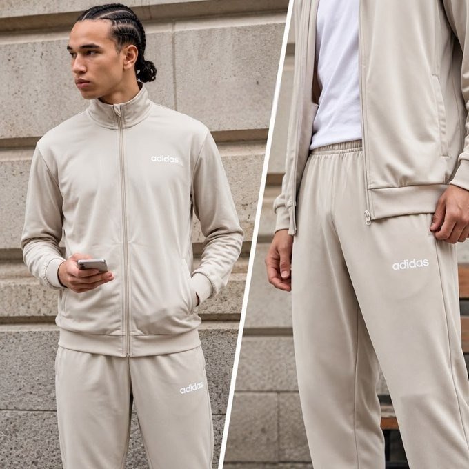 CONJUNTO DA ADIDAS MÍDIA D+