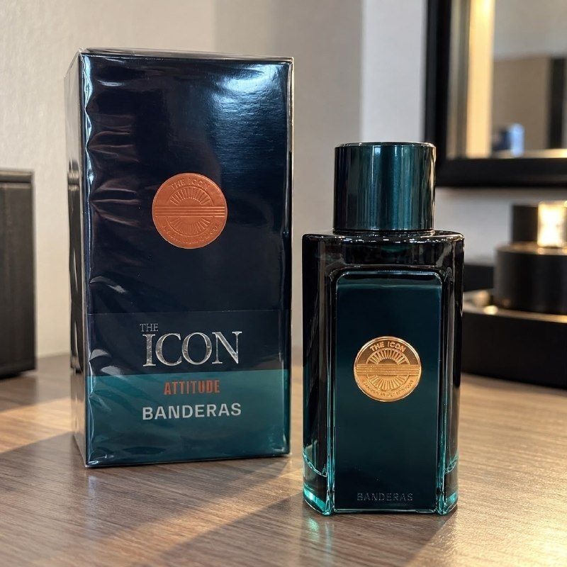 Perfume Banderas The Icon Attitude EDP 100ml + Frete Grátis
