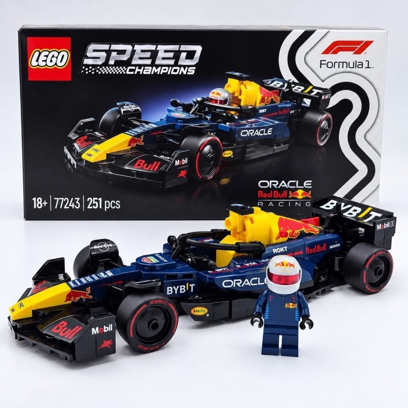 LEGO F1 REDBULL - Speed - Oracle Red Bull Racing RB20 F1 #77243 (251 Peças)