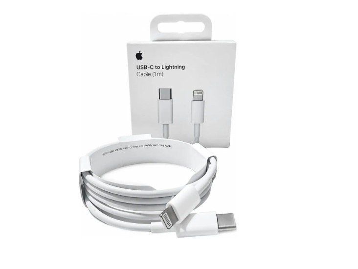 Cabo Carregador Lightning / Tipo C Original Apple 1 Metro