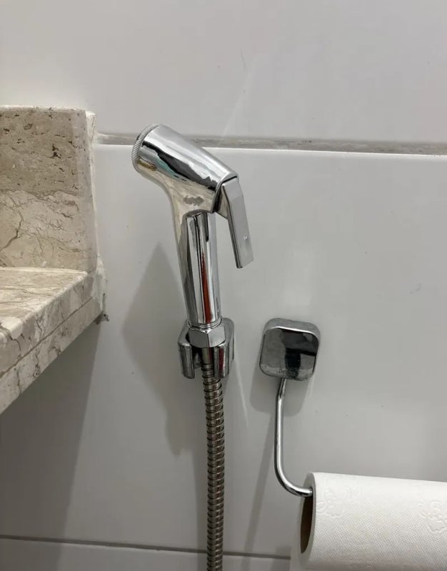 Ducha Higiênica com Registro em Aço Inox
