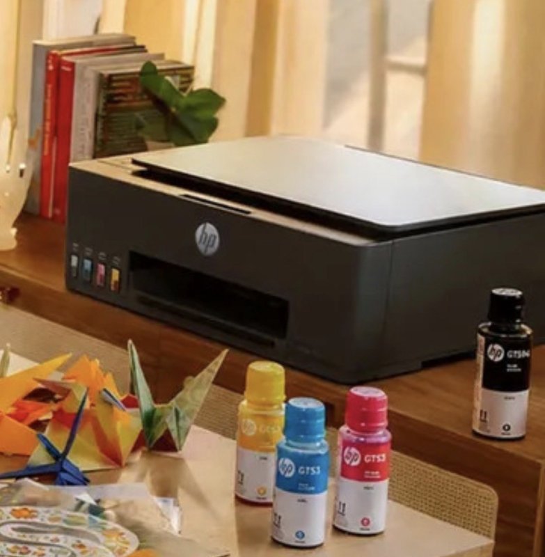 Impressora Multifuncional HP Smart Tank 584 - Preta