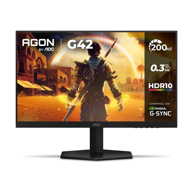 Monitor Gamer Aoc Agon G42 24" 200Hz 0,3ms Ips 24G42he