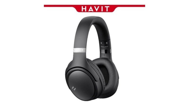 Headphone Sem Fio Havit H630bt Bluetooth 5.3 Multiponto On-ear 3D 55h Enc
