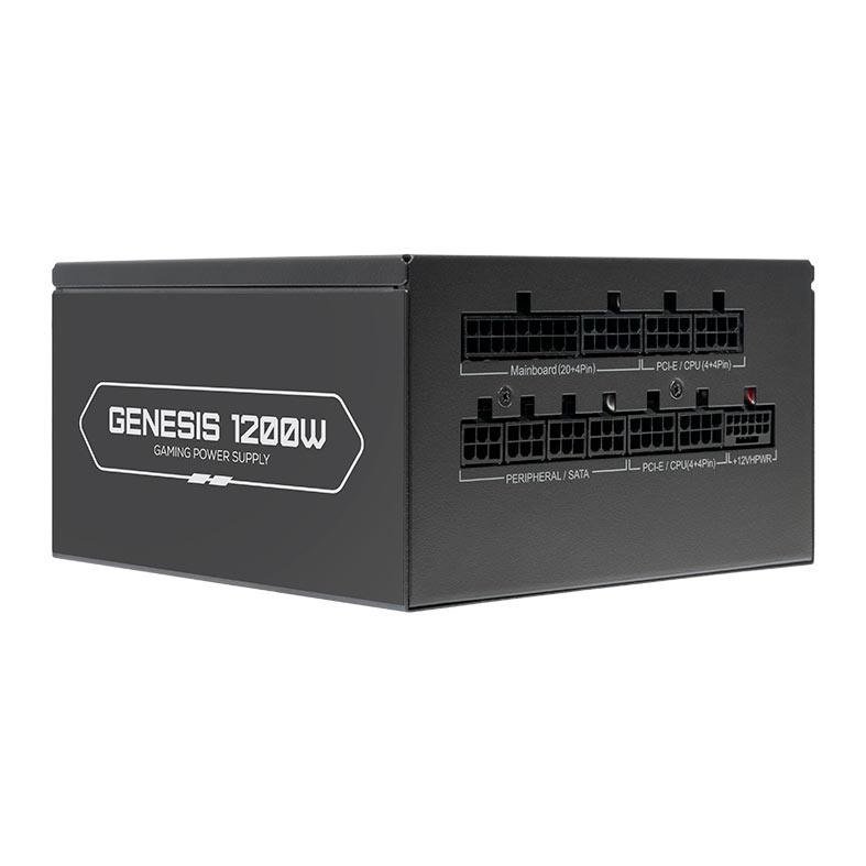 Fonte Pichau Genesis, 1200W, PCIe 5.0, Full Modular, Cybenetics Platinum, Preto, PG-G1200-BK01