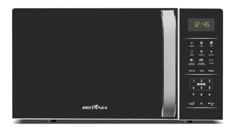 Micro-ondas Britânia 20L Pintura Limpa Fácil Bmo23 110V