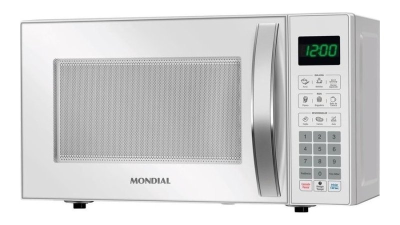 Micro-ondas Mondial 21 Litros 1200W Branco Mo-01-21-W 220V