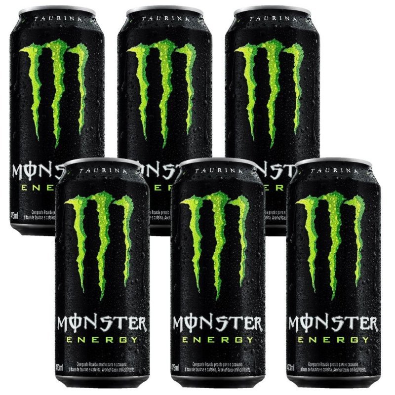 Kit Energético Monster 473ml 6 Unidades em oferta