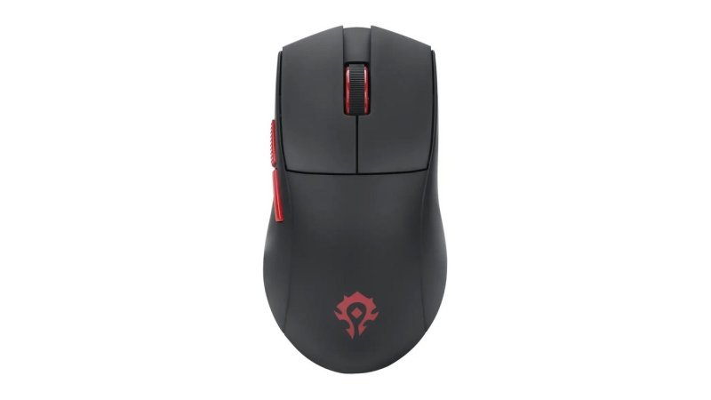 Mouse Gamer Sem Fio Redragon World Of Warcraft Horda Pmw3395