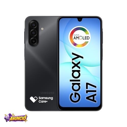 Celular Samsung Galaxy A17, 128GB, 4GB, 50MP Tela 6.7", IP54 - Preto