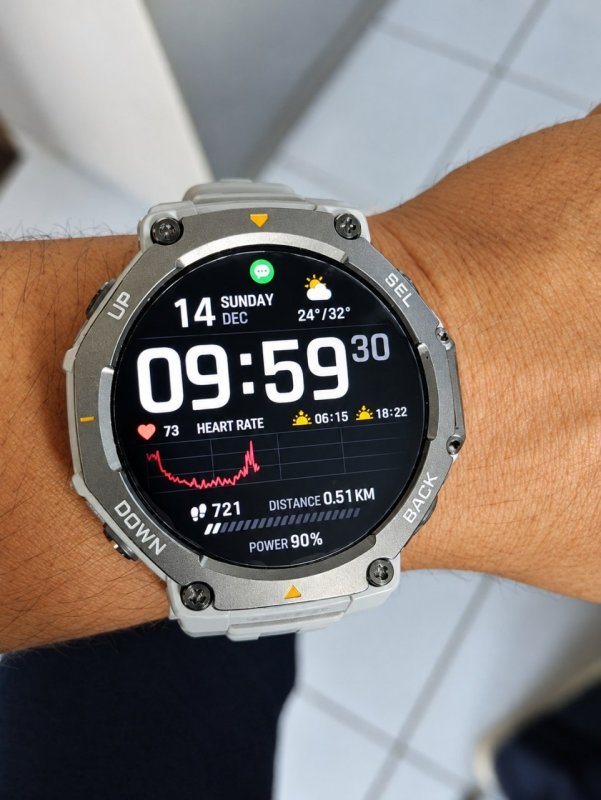 Amazfit T-Rex 3 Relógio Inteligente Robusto/Militar 48mm