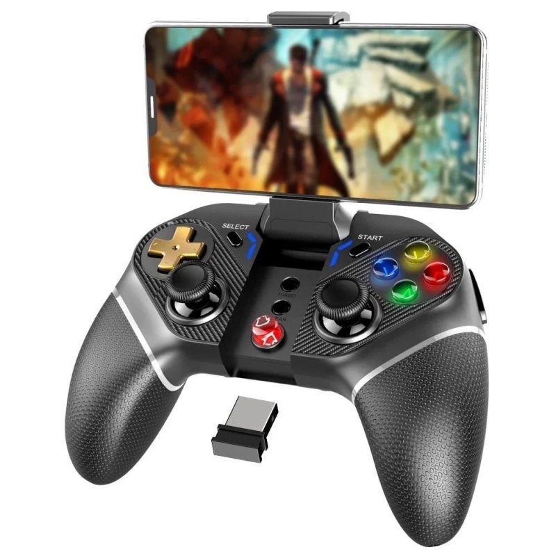 Controle iPega PG-9218 Bluetooth 2.4G Wireless Gamepad para PC, PS3 e PS4