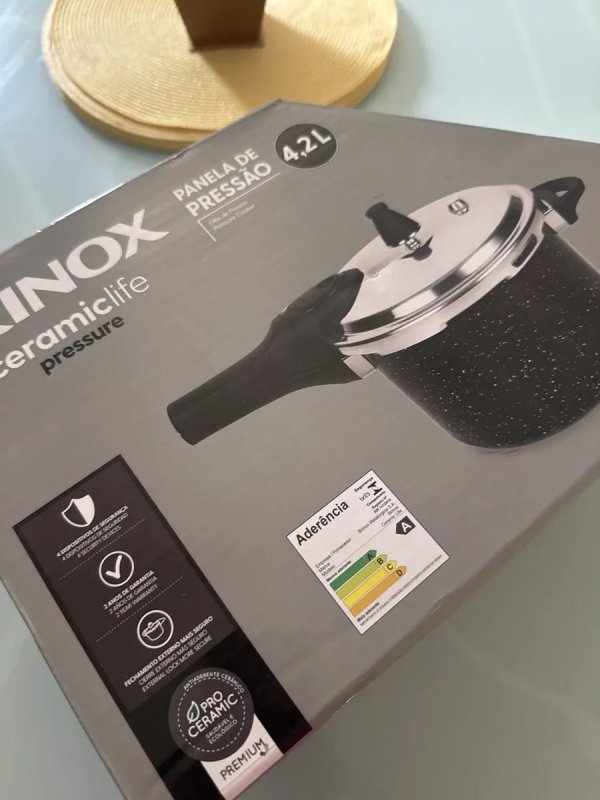 Panela De Pressão Brinox 4,2l