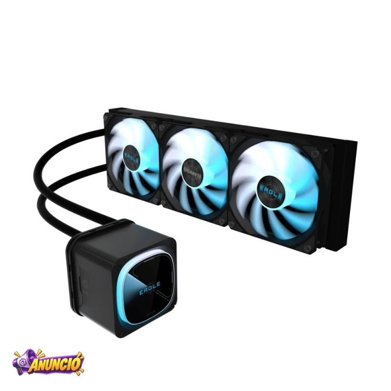 Water Cooler Gigabyte Eagle 360 Argb 360Mm Amd E Intel Preto Gp Gigabyte Eagle