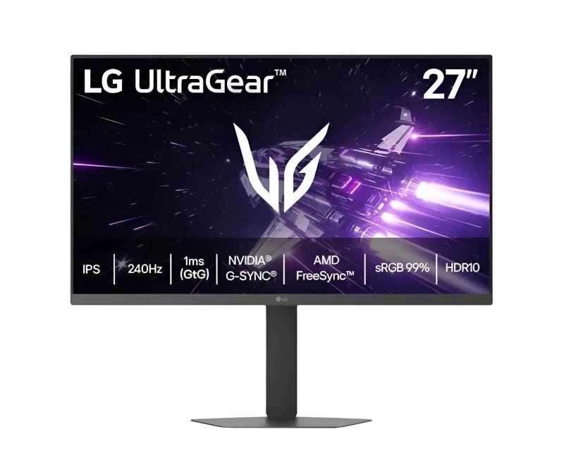 Monitor Gamer LG UltraGear 27" IPS, Full HD, 240Hz, 1ms