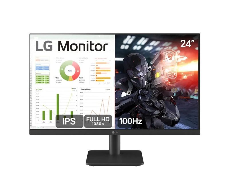 Monitor Gamer LG 24MS500-B de 24" IPS, Full HD, 100Hz