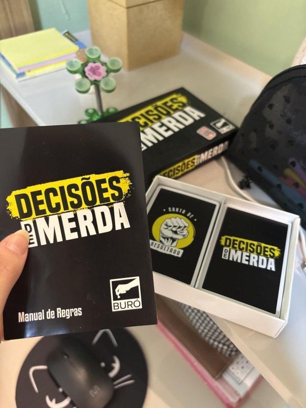 Buró, Decisões de Merda, Jogo de Cartas para Amigos, 5-30 jogadores