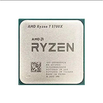 Processador AMD Ryzen 7 5700X, 4.6GHz Max Turbo, Cache 32 MB, AM4 (OEM) 100-000000926