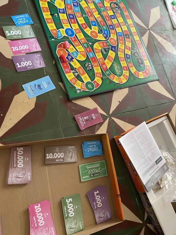 Jogo da Vida Brinquedos Estrela
