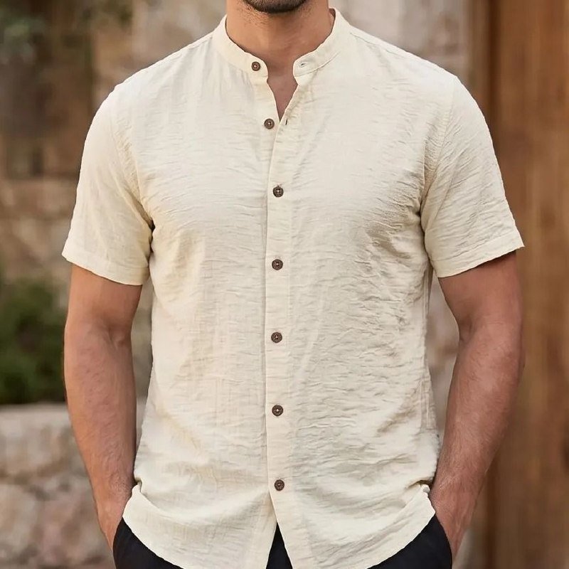 Camisa Gola Padre Manga Curta (P ao GG)