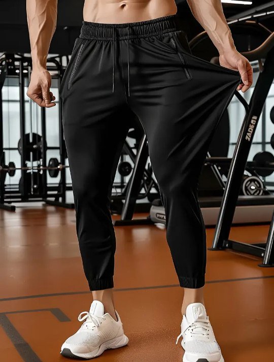 Calça Masculina Tactel Jogger Esportiva Academia Slim Treino + Frete Grátis