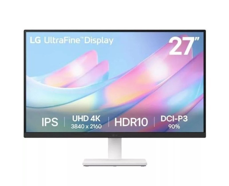 Monitor LG UltraFine Smart 27" IPS UHD 4K HDR10 - 27US500-W