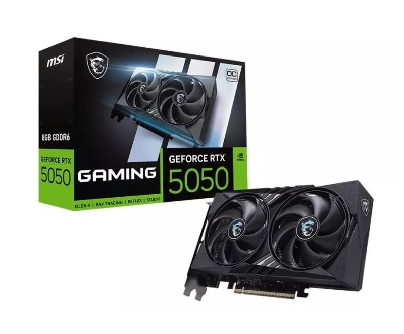 Placa de Vídeo MSI RTX 5050 GAMING OC 8GB