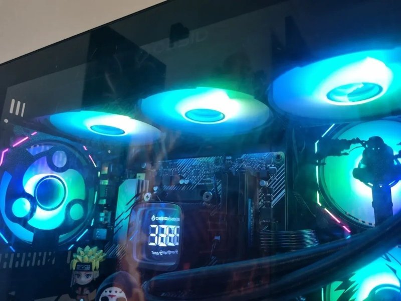 Water Cooler Obsid Pro 360 Digital ARGB AMD e Intel Preto + Frete Grátis