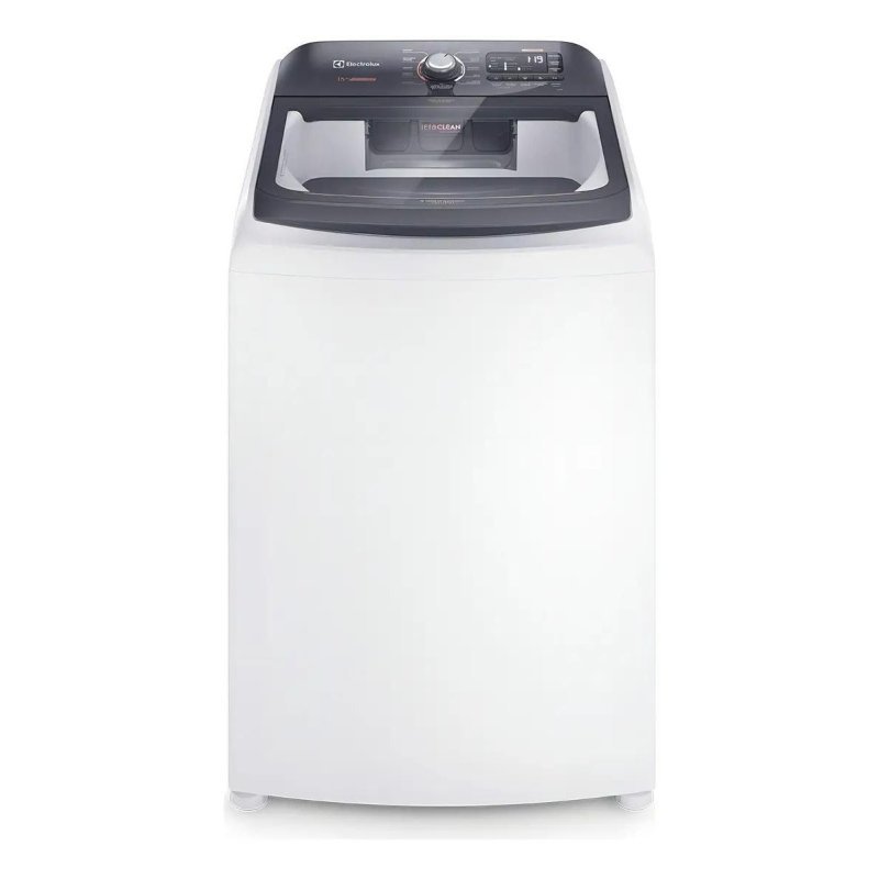 Máquina De Lavar 15kg Electrolux Premium Care Com Cesto Inox Jetclean E Time Control Lec15