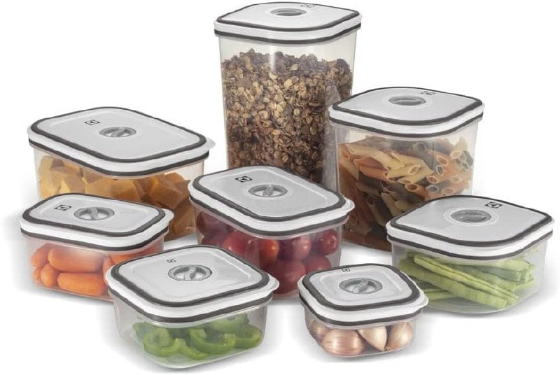 Kit Electrolux com 8 Potes Herméticos Multiuso