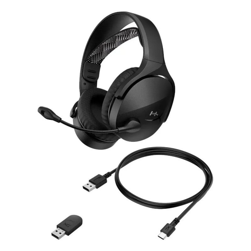 Headset Gamer Sem Fio HyperX Cloud Jet - Preto + Frete Grátis