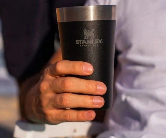 Copo Térmico para Cerveja Stanley Pint Adventure Black 2.0 354ml