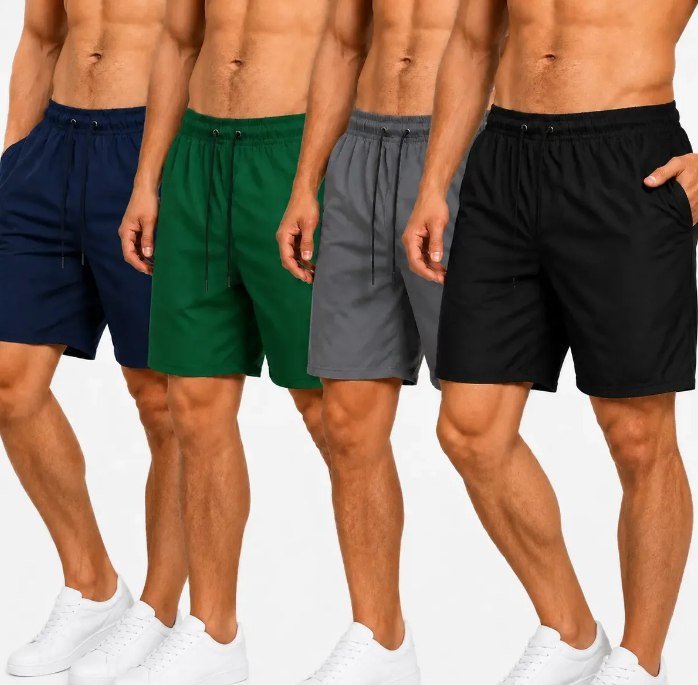 Kit 4 Bermudas Masculinas Bolsos Funcionais Treino Academia + Frete Grátis