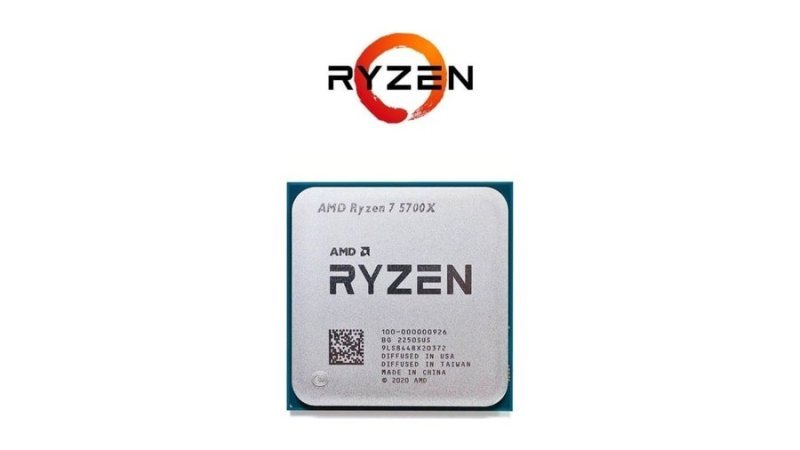 Processador Ryzen 7 5700x 3.4ghz (4.6ghz Max) Novo S/Box