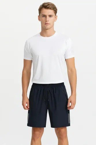 Kit 3 Bermudas Masculina Importada Seda Secagem Rápida