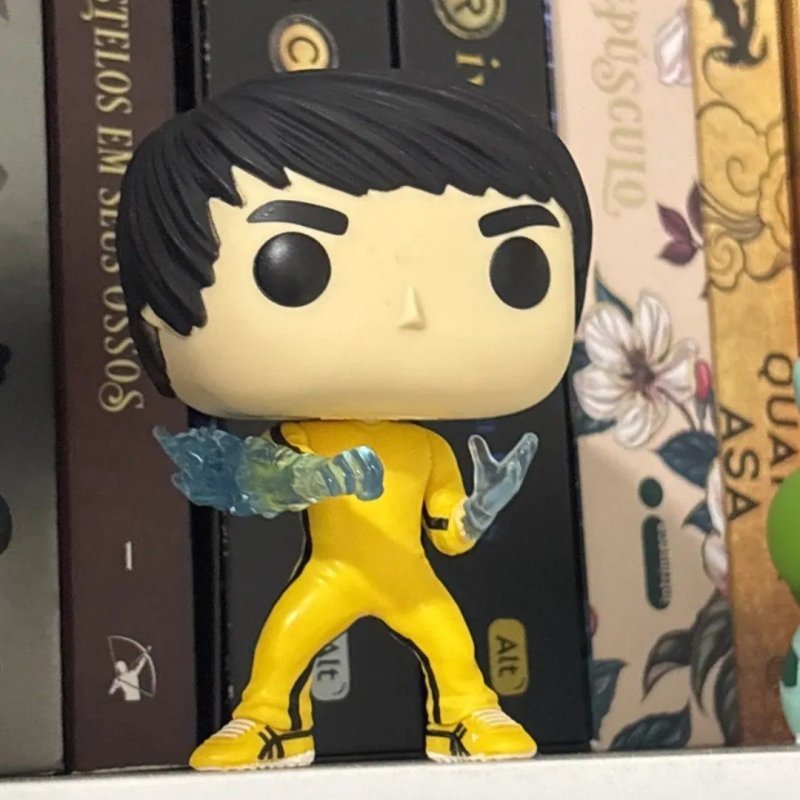 Boneco Funko Pop! Icons - Bruce Lee Be Water + Frete Grátis