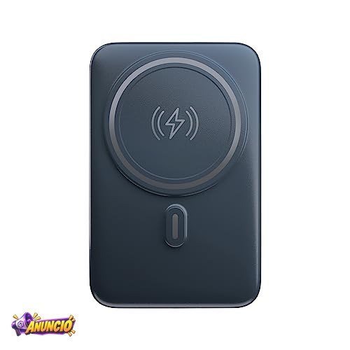 Geonav Power Bank, Carregador Portátil Universal por Indução 10.000mAh, Carregamento rápido*, Suporte Dobrável, Compatível com MagSafe®, PB10MAGSG, Cinza