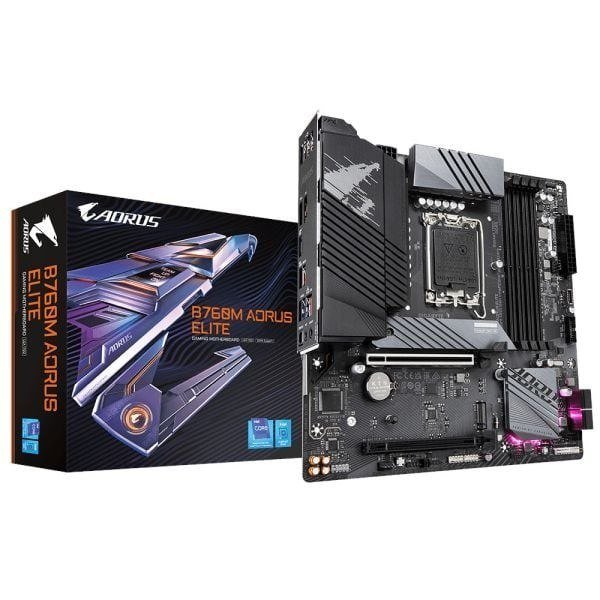 Placa Mãe Gigabyte B760m Aorus Elite Ddr5 Hdmi Intel