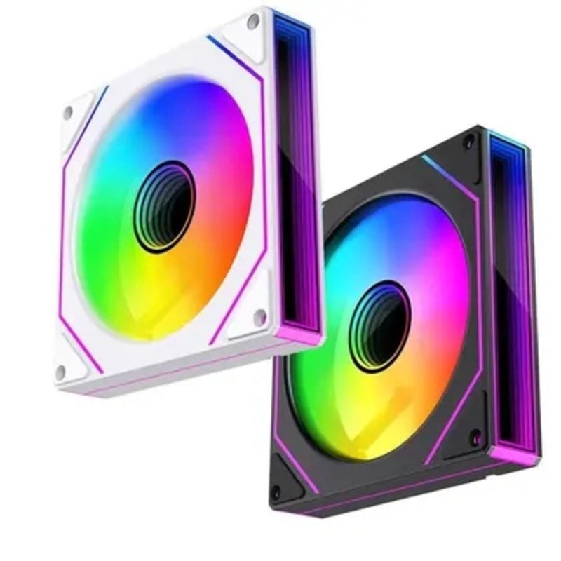 Cooler RGB 120mm Delta-C1261 12V 39CFM 1200RPM para Computador Gamer Ventilação Eficiente Silenciosa