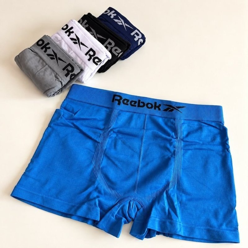 Kit com 6 Cuecas Boxer Box Classic Reebok + Frete Grátis
