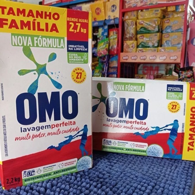 Omo Sabão em Pó Lavagem Perfeita 2,2kg + Frete Grátis