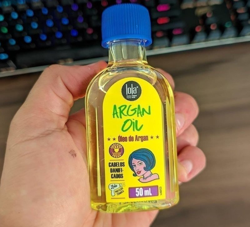 Argan Óleo Reparador 50ml Lola Cosmetics + Frete Grátis