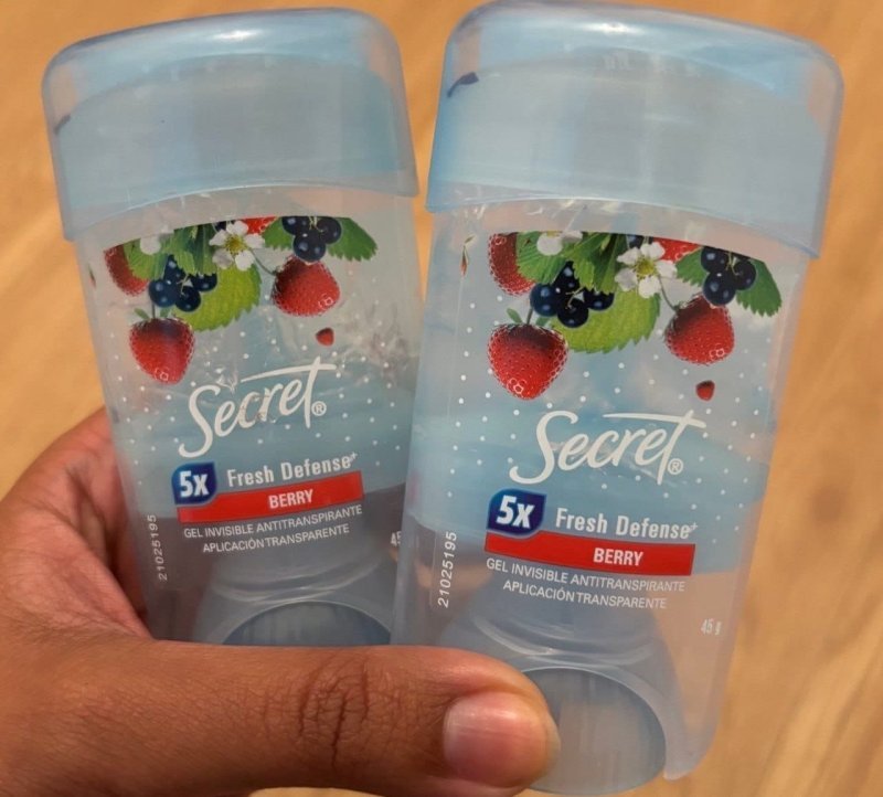 Secret Desodorante Antitranspirante em Gel Berry 45g
