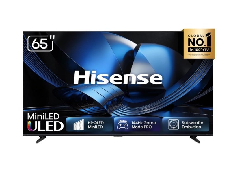 Hisense Smart TV 4K 65" Polegadas 65U7ESG Hi-QLED Mini LED