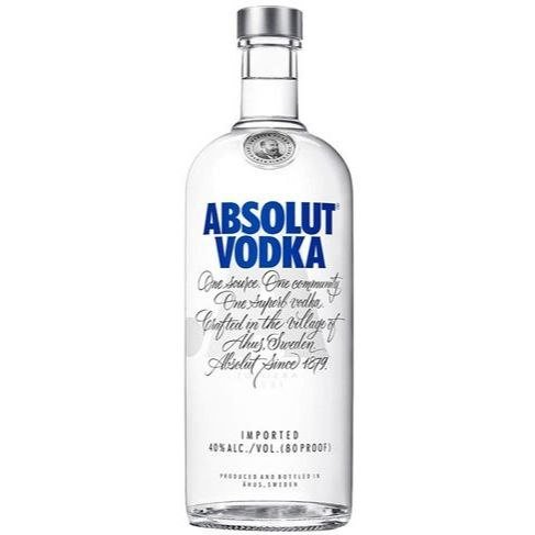 VODKA ABSOLUT NATURAL 1000ML