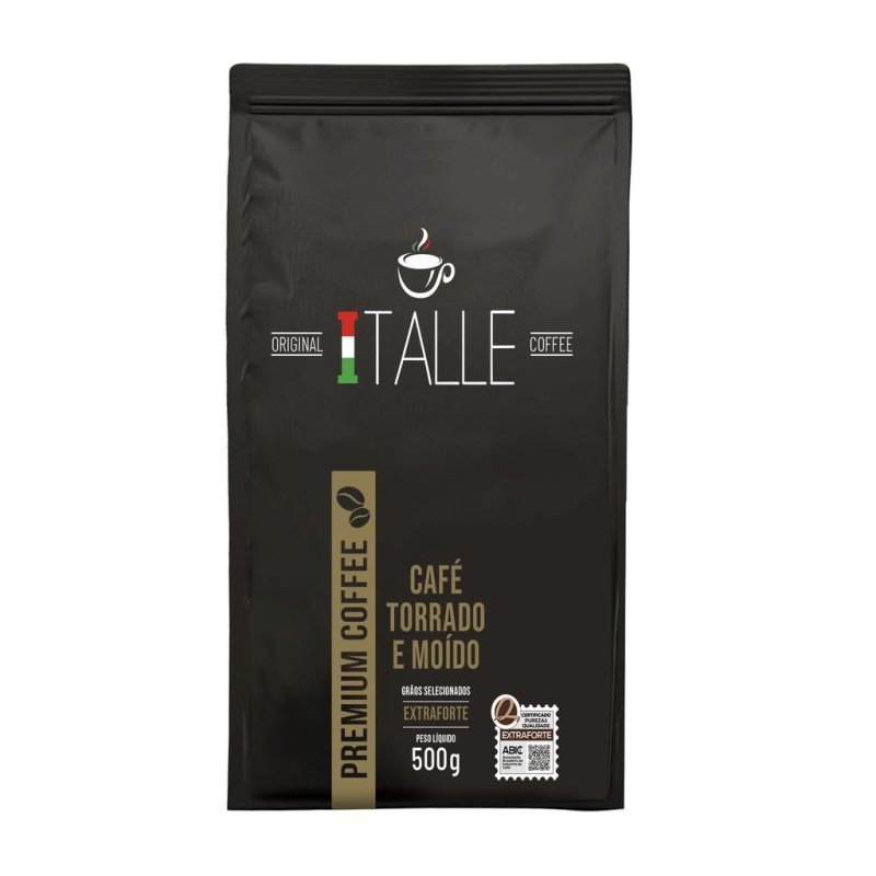 Café Torrado E Moído Extraforte Café Italle Cafe em Pó 500g