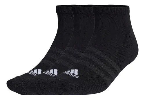 Meias Amortecidas Cano Baixo 3 Pares adidas