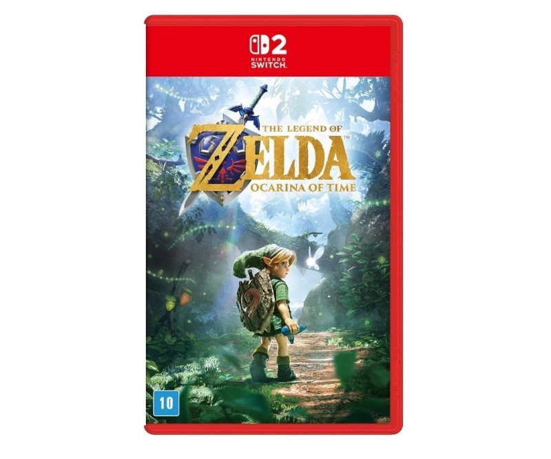 The Legend of Zelda: Ocarina of Time - Nintendo Switch 2 (Capa Padrão)