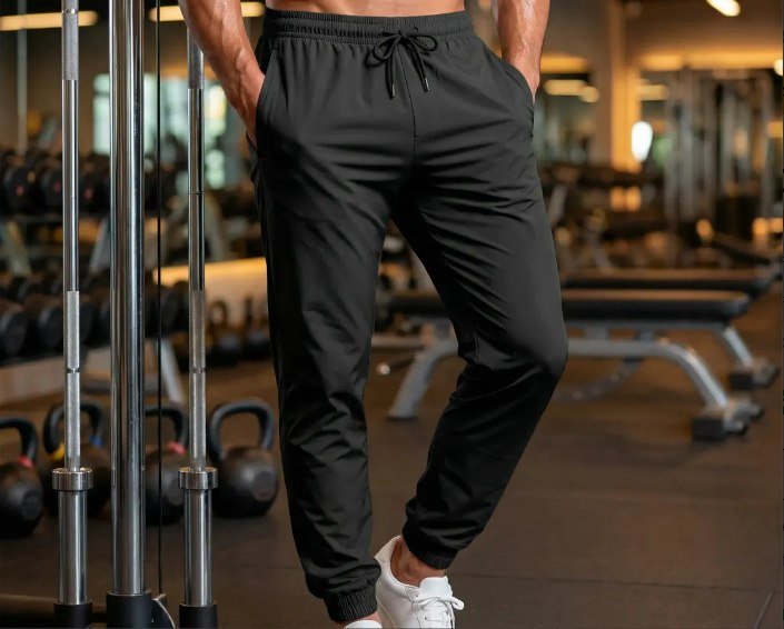 Calça Jogger Masculina Tactel Com Elastano Academia Treino