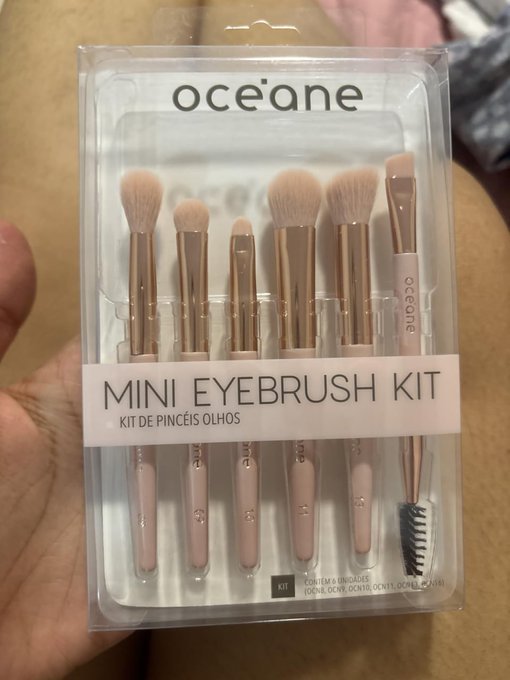 Océane Mini Kit com 6 Pincéis + Frete Grátis